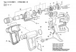 Bosch 0 603 268 642 PHG 560-E Hot Air Gun 240 V / GB Spare Parts PHG560-E